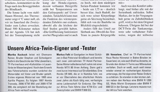 Tourenfahrer 2016 mit Markus Falk