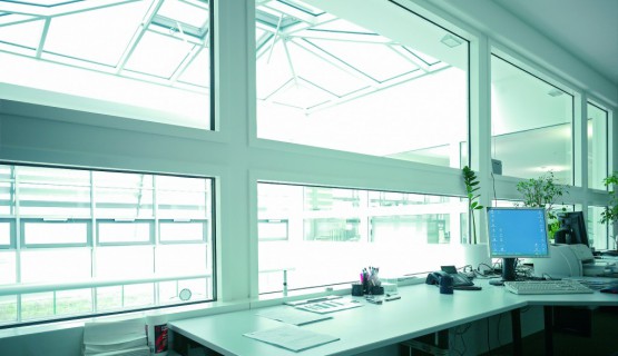 Glasfront