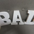 BAD - Holzbuchstaben
