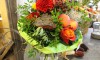 Herbstdekoration und Gestecke