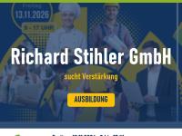 Richard Stihler GmbH sucht Azubis als Industriemechaniker und Beh&auml;lter- und Apparatebauer (m/w/d)