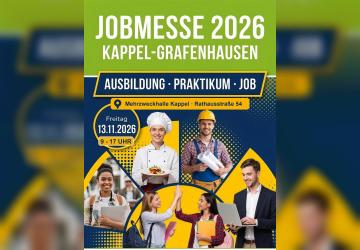Jobmesse Kappel-Grafenhausen 2026 &ndash; Unternehmen und Talente treffen sich am 13. November