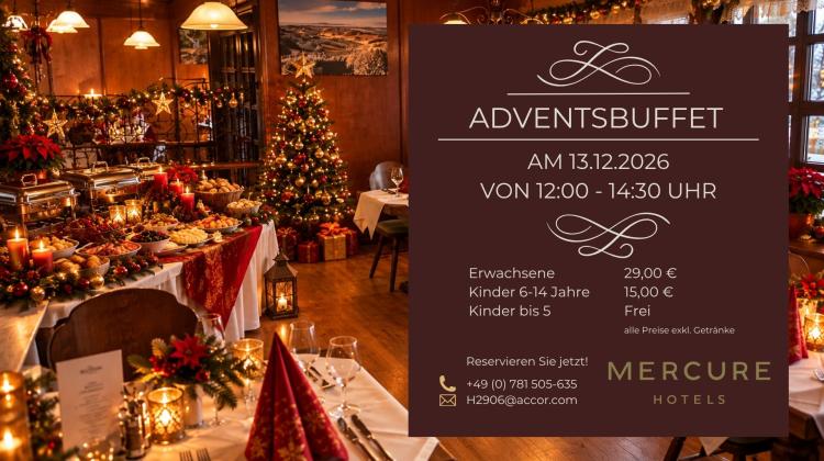 Adventsbuffet 13.12.2026