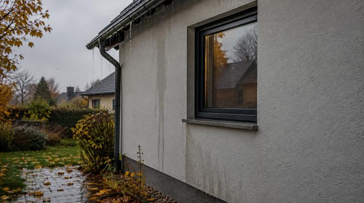 Wenn der Regen kommt: Was Wandanschl&uuml;sse, Fensterbleche und Fassade im Herbst brauchen