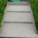 Alte Treppe neu beschichtet