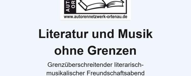 Literatur und Musik ohne Grenzen: Freundschaftsabend Ortenau-Elsass in der Mediathek Kehl