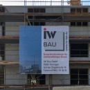 Banner f&uuml;r Ger&uuml;ste, Bauz&auml;une und Fassaden